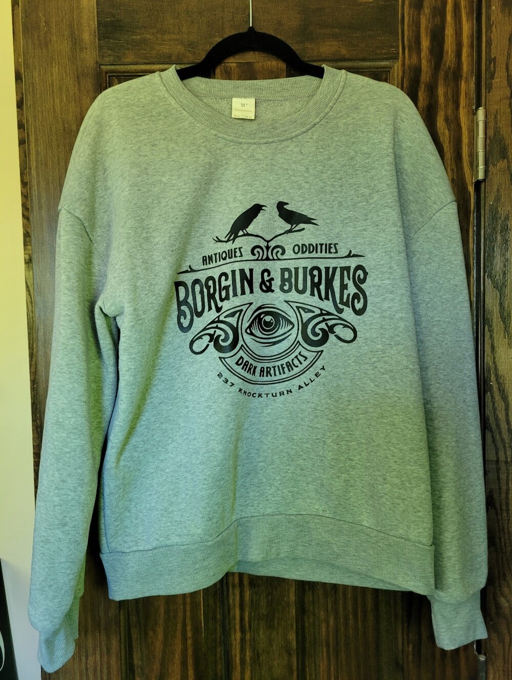 Borgin & Burkes Gray Graphic Sweatshirt